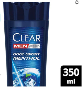 Clear Men Cool Sport Menthol foam lather for even distribution