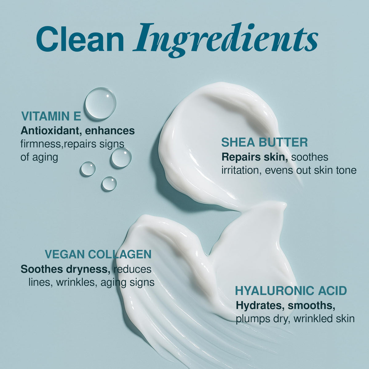 Clear Visage Korea-made label indicating dermatologist-tested skincare