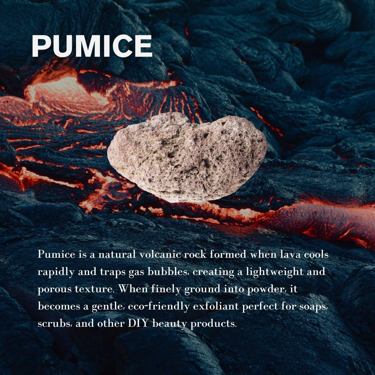 ClearLee pumice cosmetic-grade for DIY scrubs, boosts natural exfoliation in formulations.
