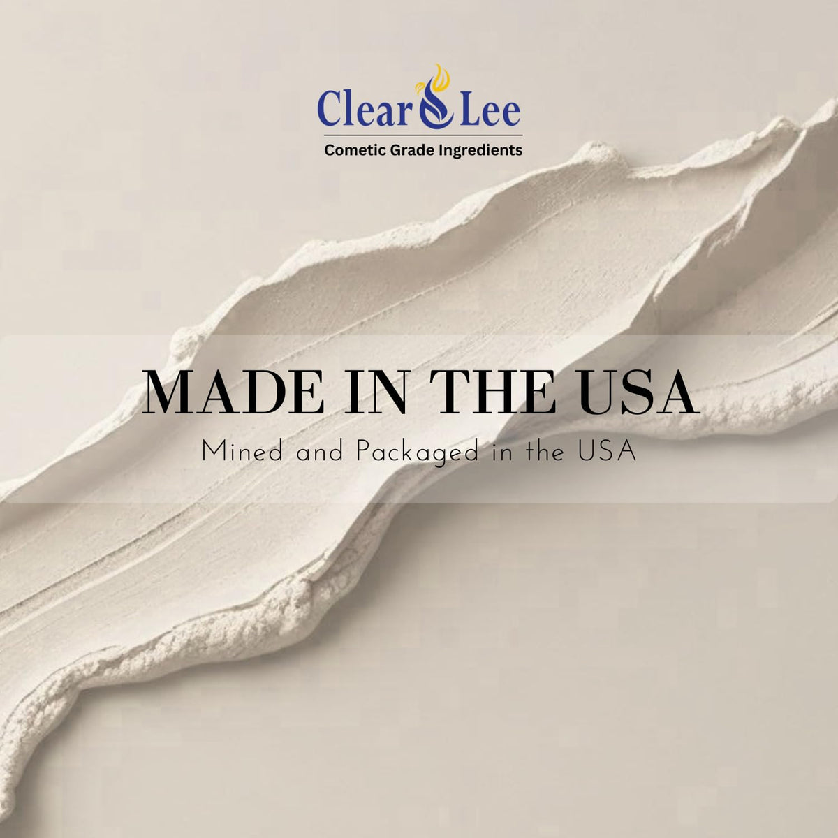 DIY soap or cleanser blended with ClearLee Kaolin powder.