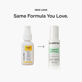 CLEARSTEM CLEARITY vitamin C bioflavonoids highlighted for brightness support