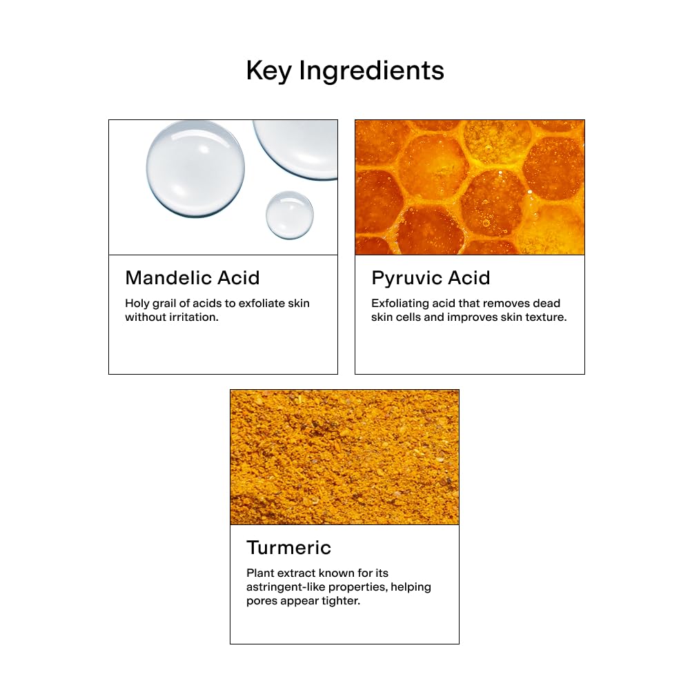 CLEARSTEM CLEARITY mandelic acid ingredient spotlight for gentle exfoliation