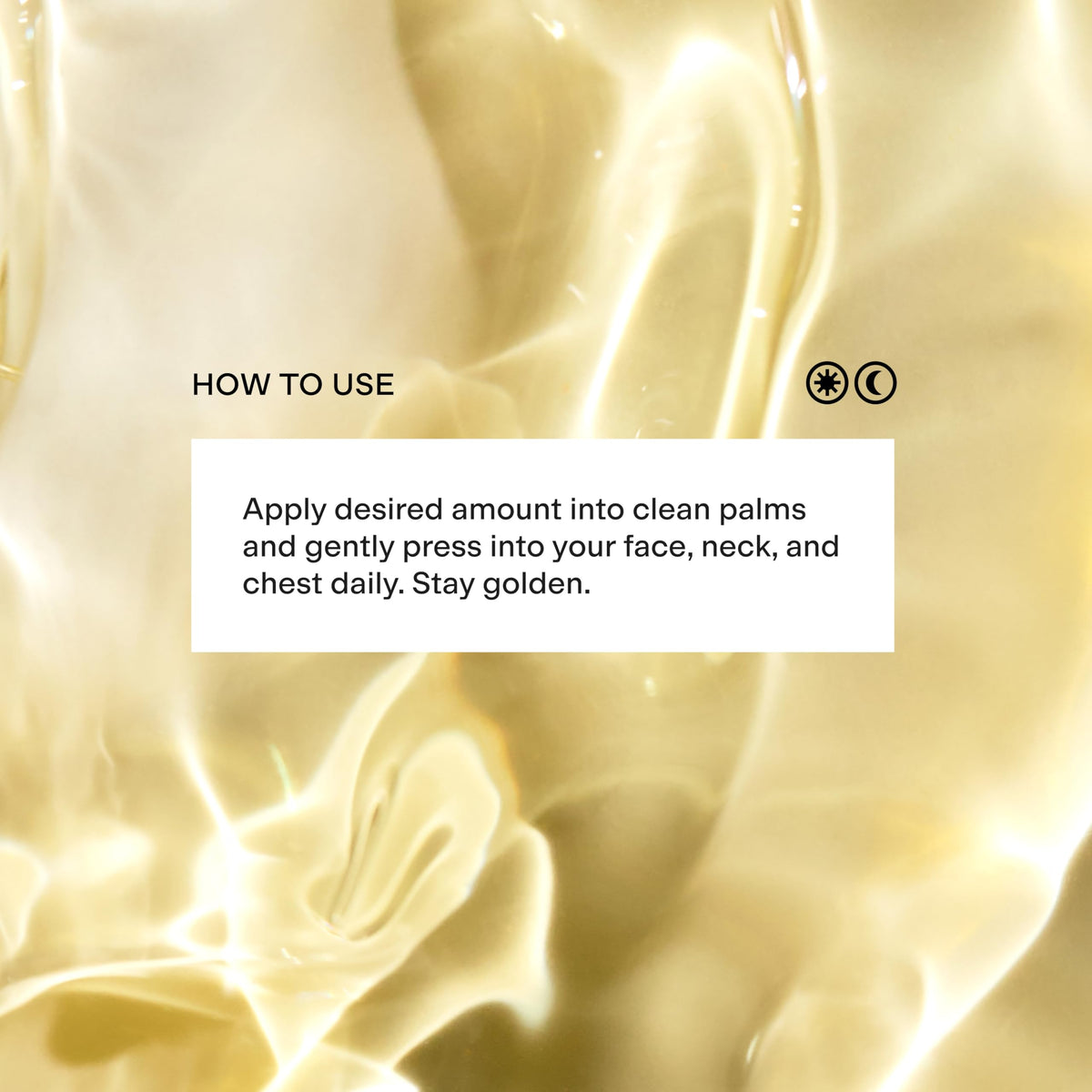 CLEARSTEM GOLDENHOUR layering with serums demonstrates compatibility.