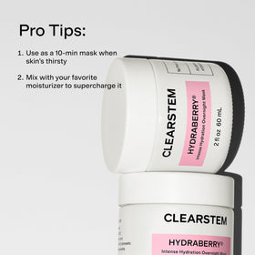 Barrier illustration showing Hydraberry reinforcing the skin surface