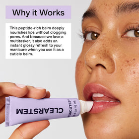 CLEARSTEM LIPS&CUTES supports cuticle repair and hydration.