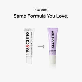 CLEARSTEM LIPS&CUTES daily-use multi-tasking balm for lips and cuticles.