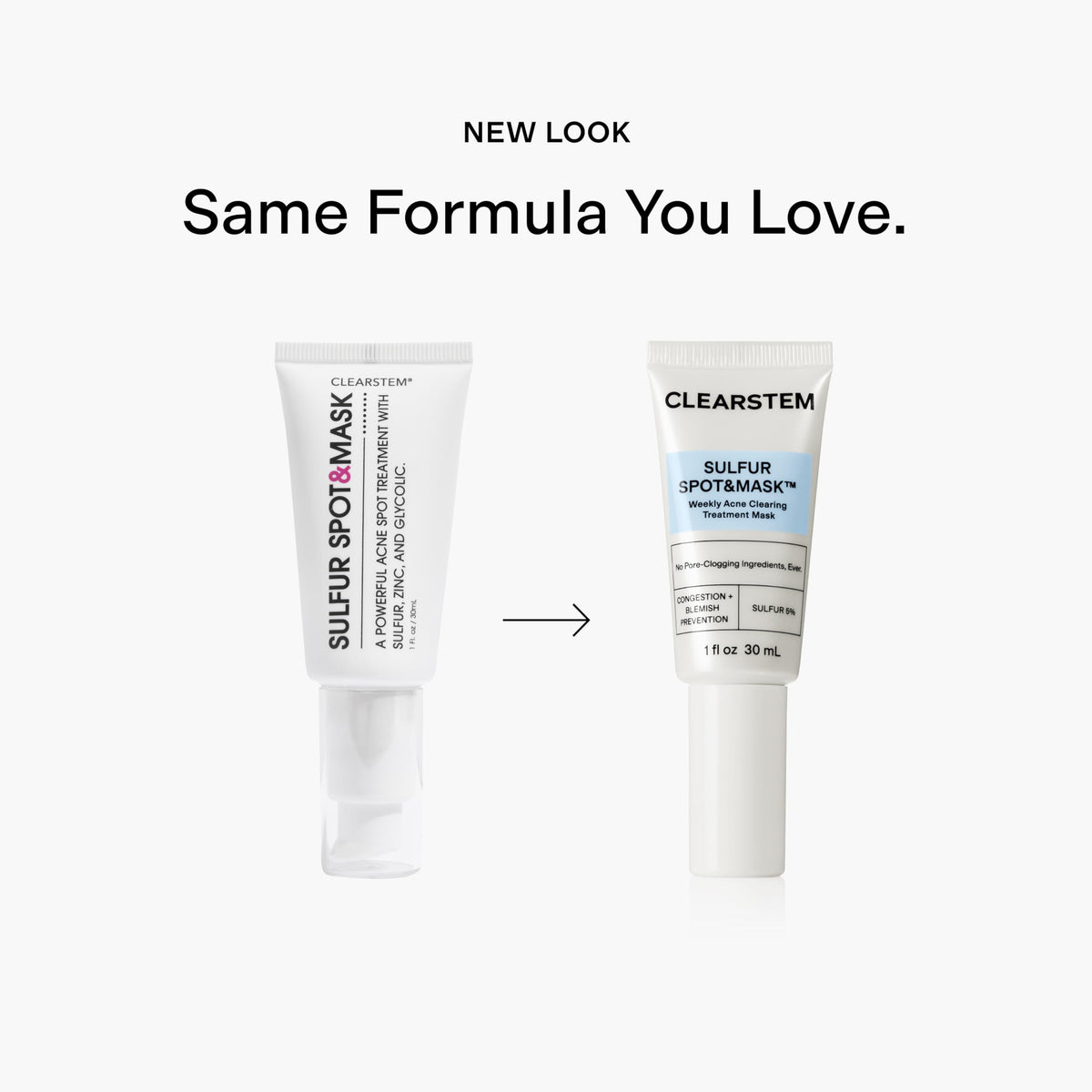 Weekly CLEARSTEM mask usage as part of balanced skincare.
