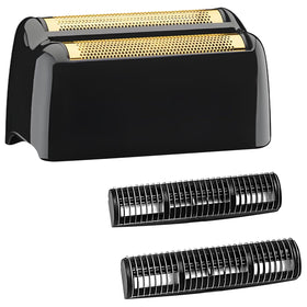 ClearYue FX3 replacement head with hypoallergenic gold foil for a close, skin-friendly shave.