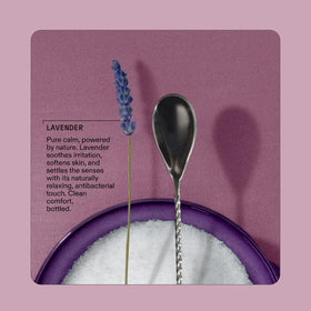 Aluminum-free label on Cleo + Coco spray packaging.