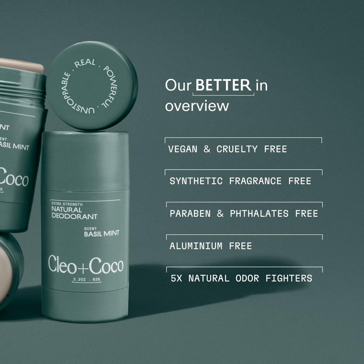 Cleo + Coco vegan cruelty-free certification label on packaging