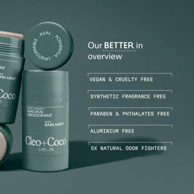 Cleo + Coco vegan cruelty-free certification label on packaging