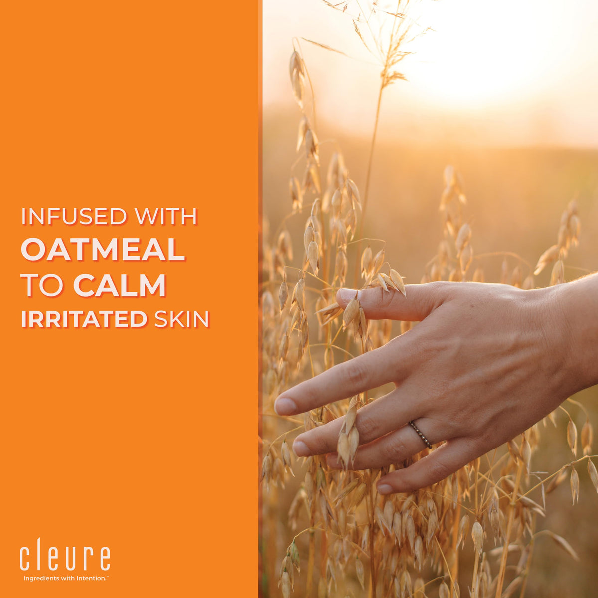 Cleure Bar uses glycerin to lock in moisture for healthy skin
