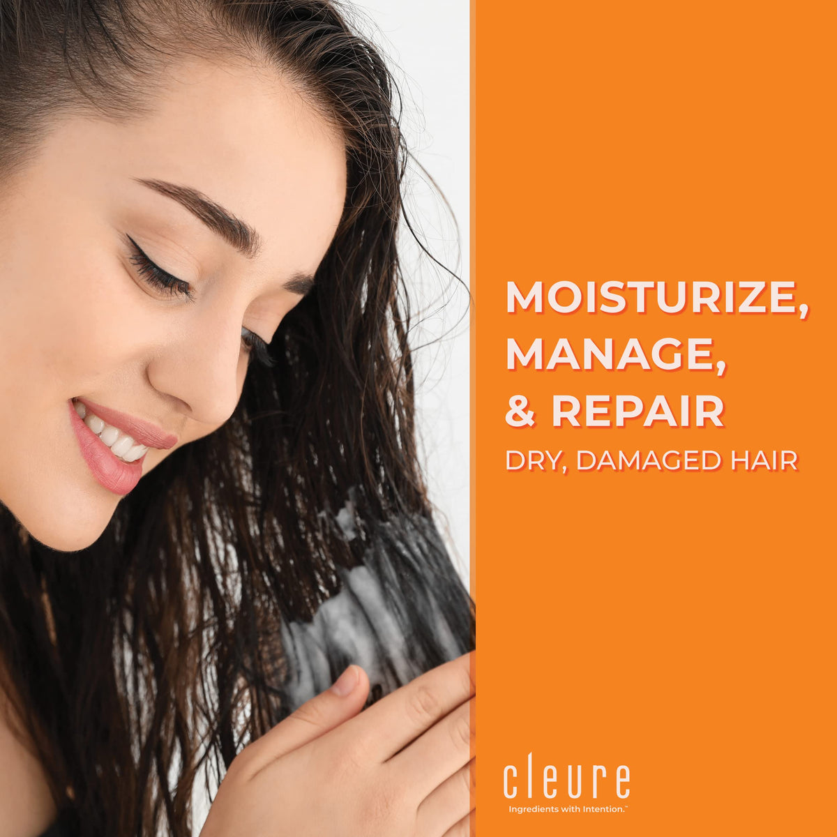 Cleure Hydrating Fragrance Free Conditioner pack-of-2 for sensitive skin families