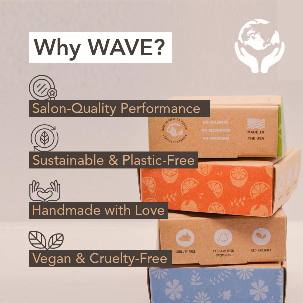 Clever Yoga Wave Argan Oil Shampoo Bar uses eco-friendly packaging