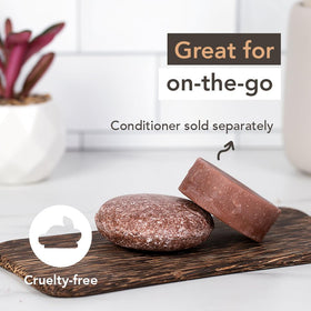 Clever Yoga Wave Argan Oil Shampoo Bar contains argan oil for moisture
