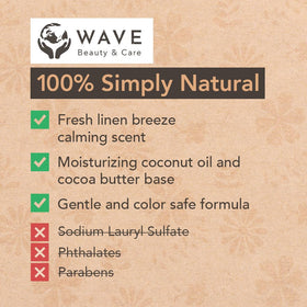 Clever Yoga Wave Fresh Linen travel bag, ideal for on-the-go routines.