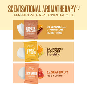 CLEVERFY USA-made aromatherapy shower steamers with cruelty-free ingredients