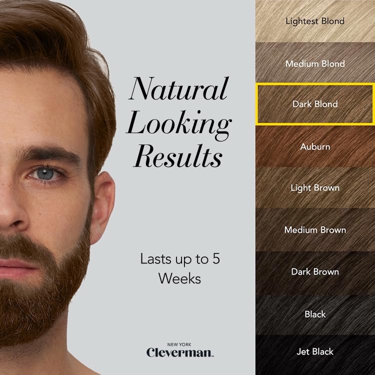Cleverman Dark Blond 7.01 application gloves included for clean use