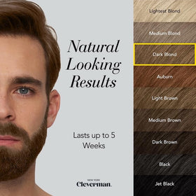 Cleverman Dark Blond 7.01 application gloves included for clean use