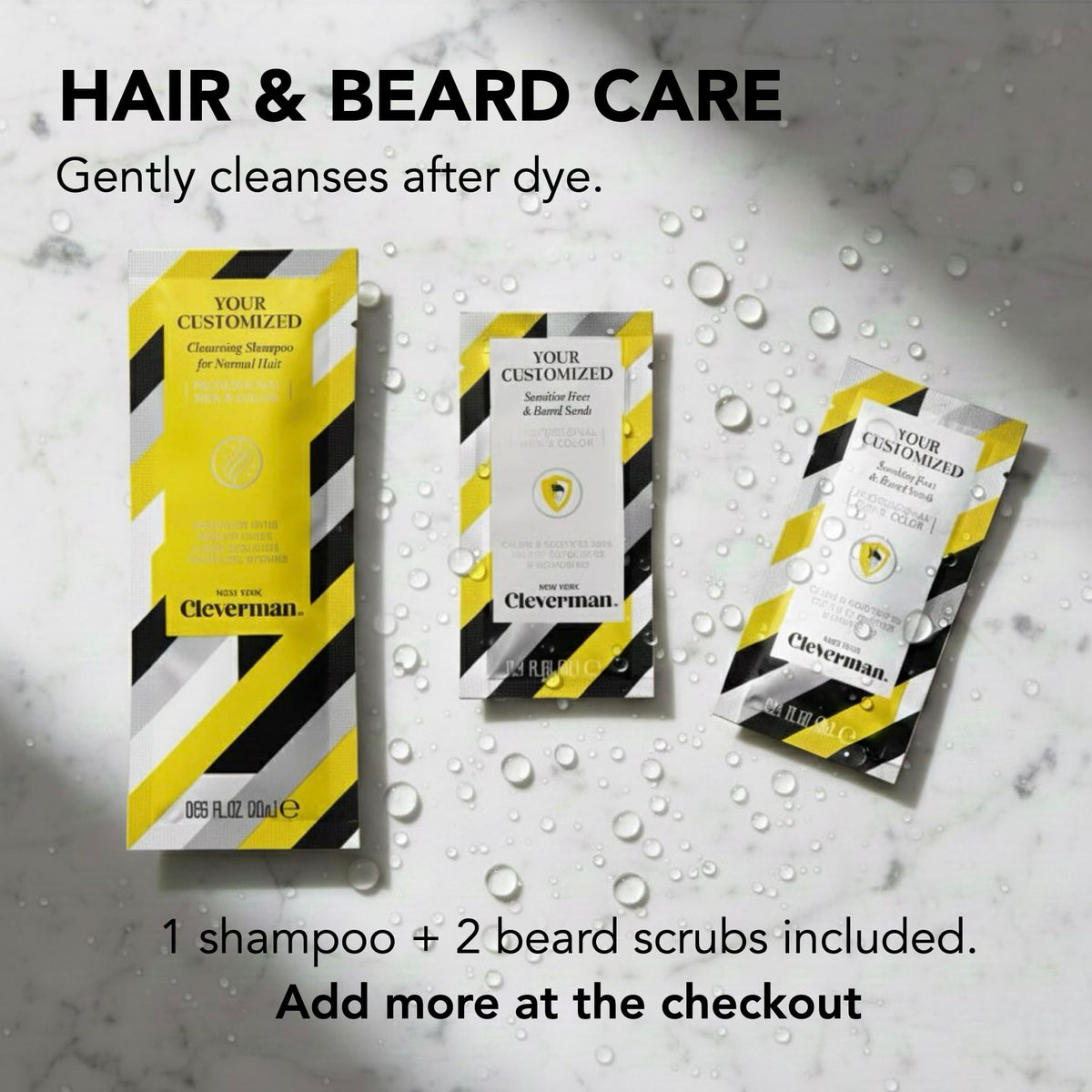 Cleverman Dark Blond 7.01 no drip cream for mess-free application