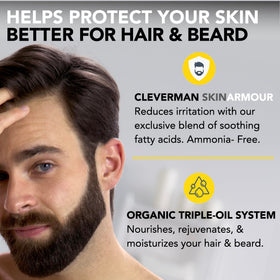 Cleverman Dark Blond 7.01 SkinArmour shield visual for skin protection