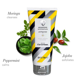 Cleverman moringa deep-cleanse visual highlights impurity removal and balanced moisture.