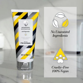 Cleverman peppermint scent close-up invites a refreshing morning routine.