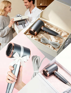 CLGTTBF Lonic hair dryer is compact and lightweight for travel.