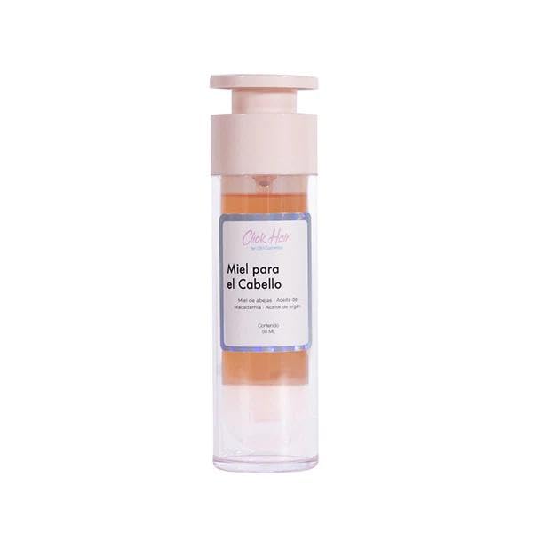 Click Hair Honey Serum provides deep moisture with macadamia oil.