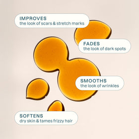 Cliganic Vitamin E oil being applied to skin for a radiant look.