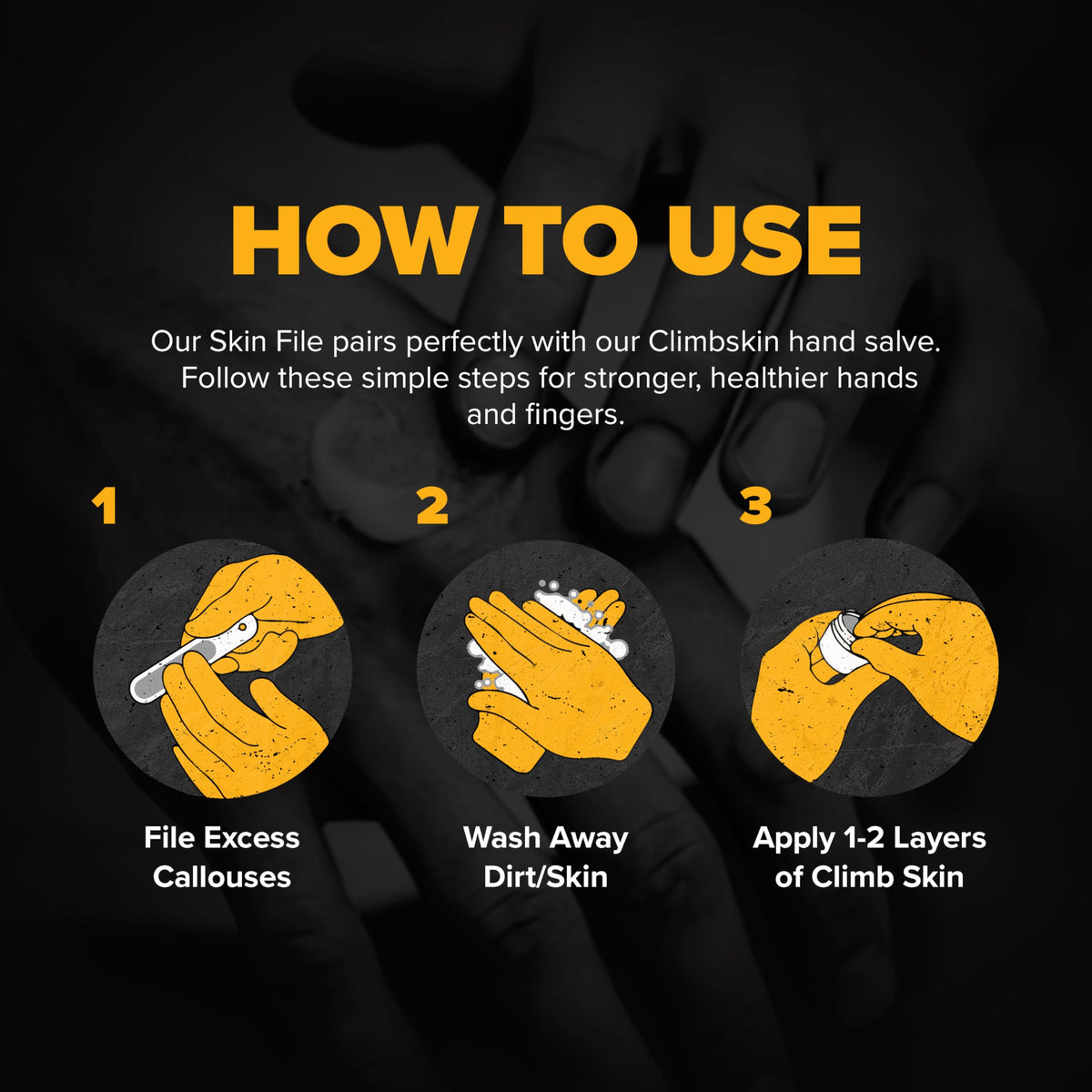 Climbskin Fine Black Refills provide gentle smoothing for everyday maintenance.