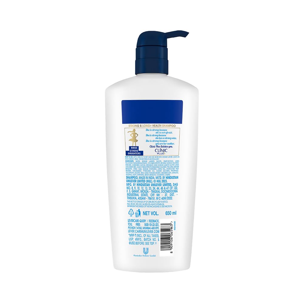 Clinic Plus scalp-closeup showing a gentle, daily-care routine.