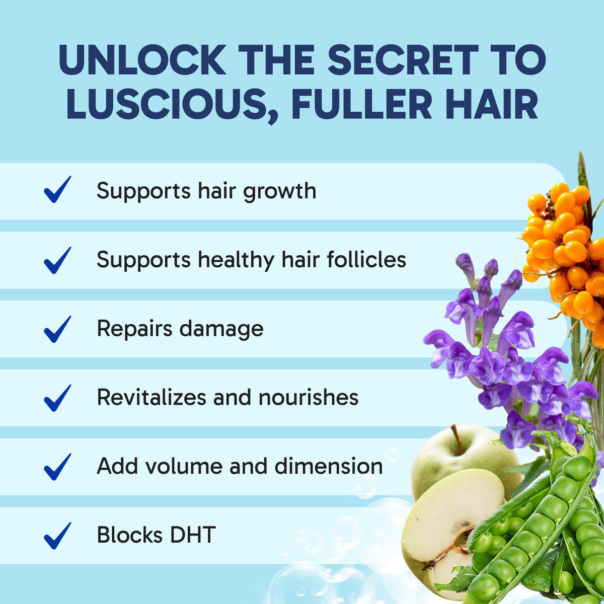 Clinical Effects Hair Therapy Conditioner bottle angle emphasizes Saw Palmetto for healthier follicles