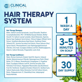 Clinical Effects Hair Therapy Conditioner texture view suggests rich nourishing oils