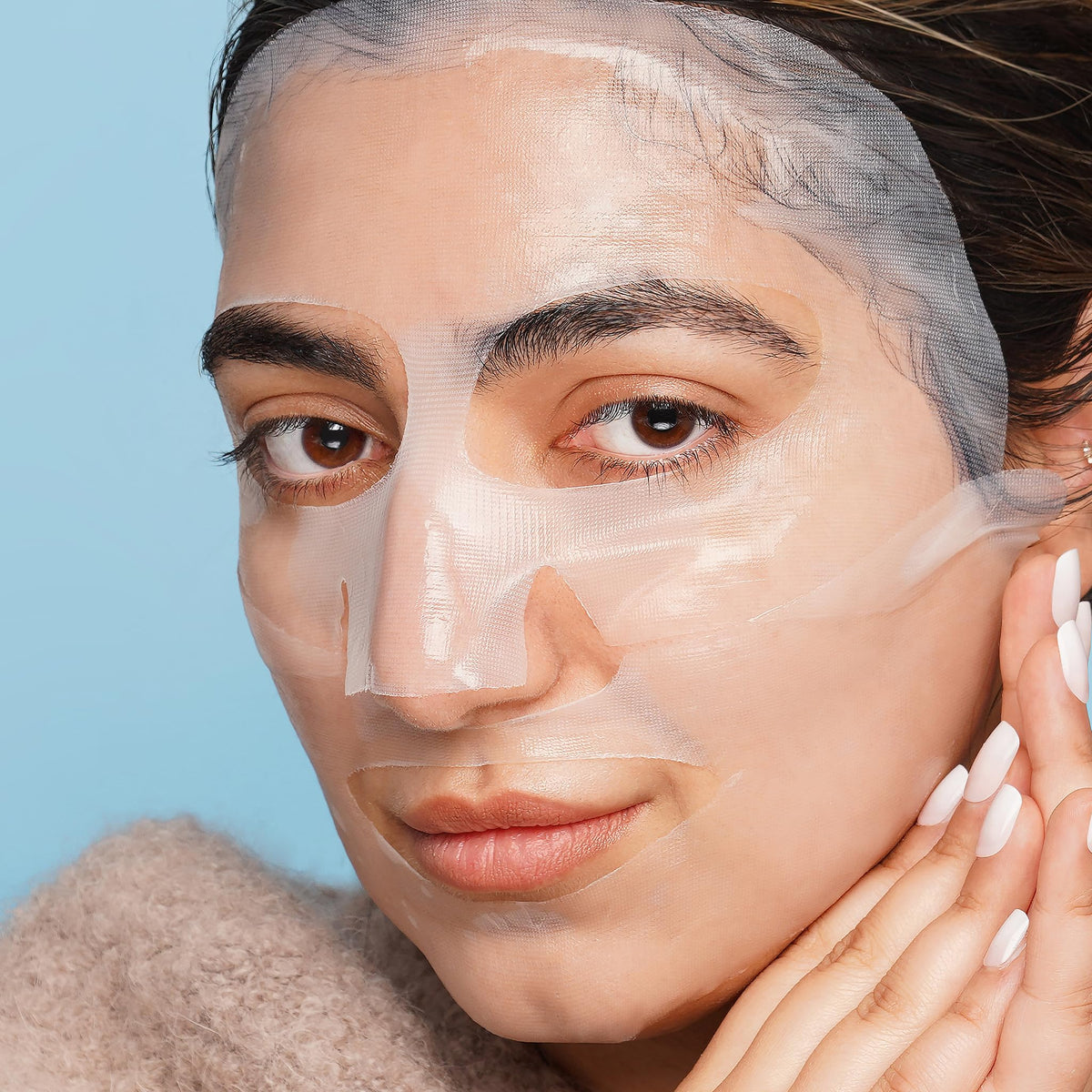 Clinical Resolution CRL Peptide Aqua Gel Mask collagen peptides from seaweed for renewal