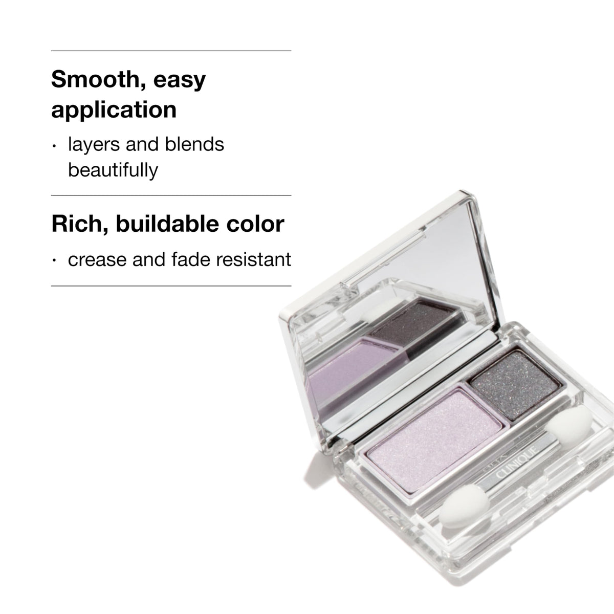 Clinique All About Shadow Duo contour shade adds dimension and depth