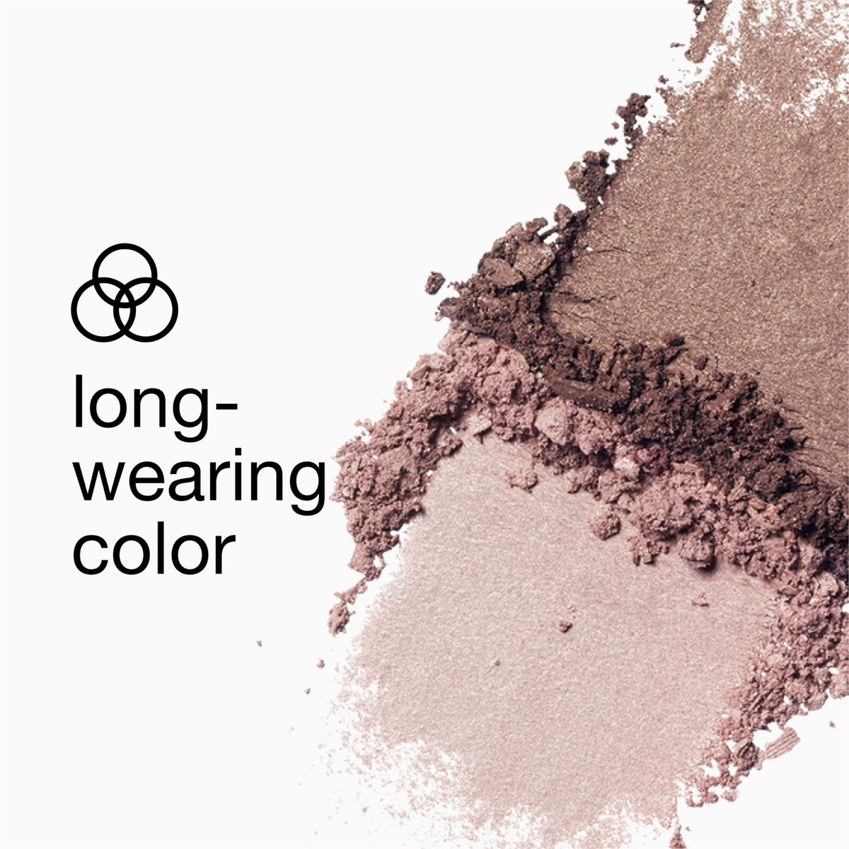 Clinique All About Shadow Duo silky powder glides smoothly across lids
