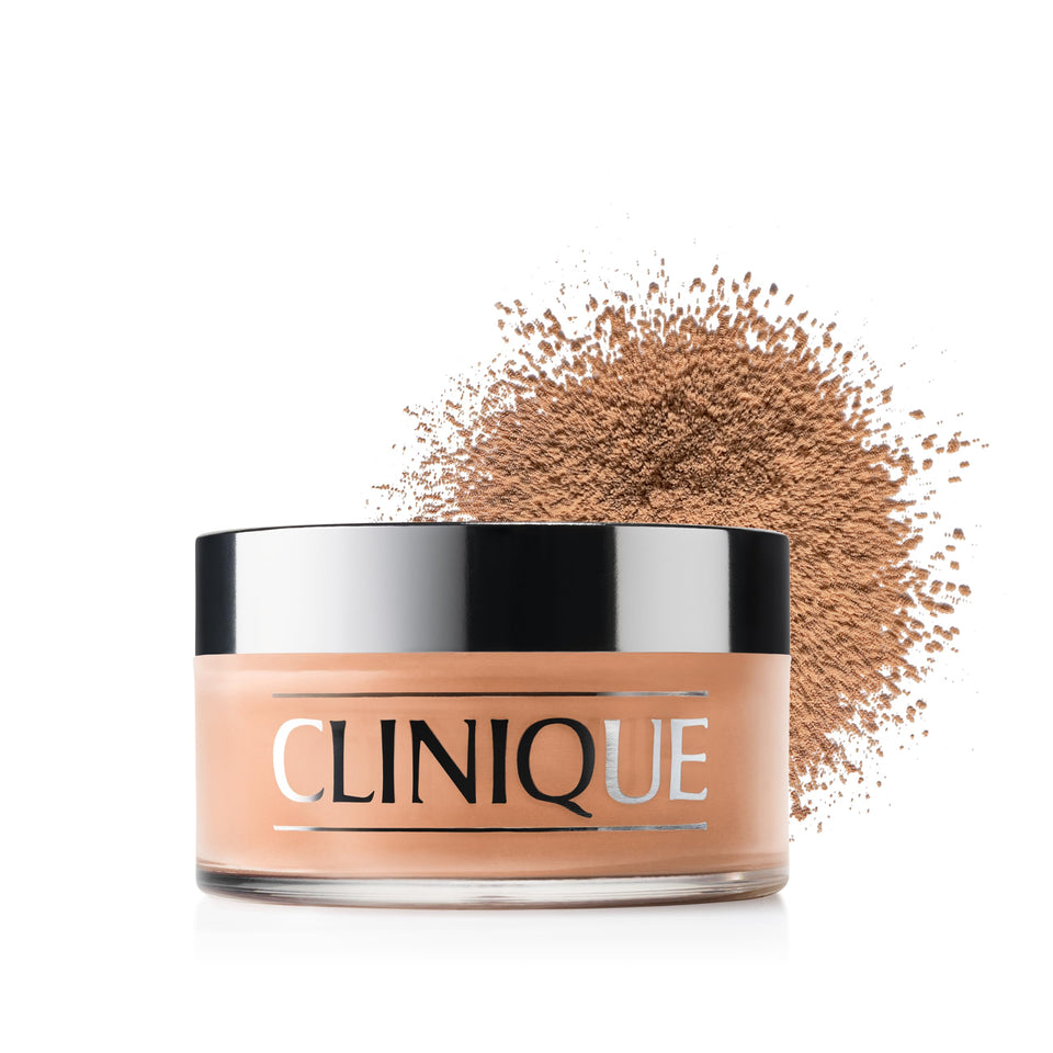 Clinique Blended Face Loose Setting Powder provides sheer coverage for a natural finish.