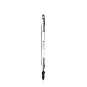 Clinique Brow Brush angled flat brush for precise brow filling with powders or pomade.