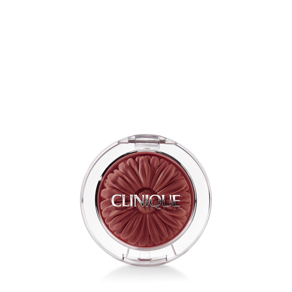 Clinique Cheek Pop Cola Pop packaging shows vibrant color for instant glow