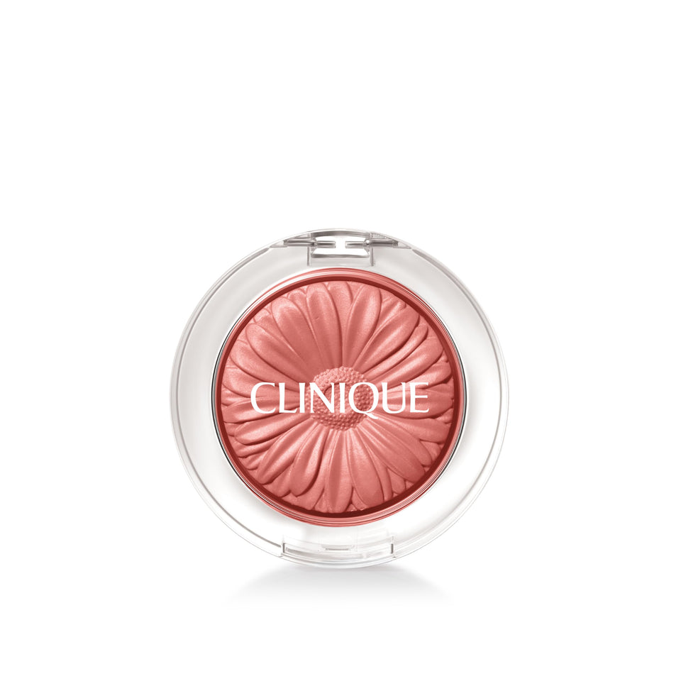 Clinique Cheek Pop Blush Ginger Pop compact delivers vibrant color with a natural finish.