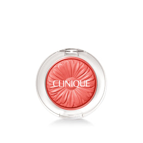 Clinique Cheek Pop Blush Peach Pop compact shows vibrant color with a natural finish