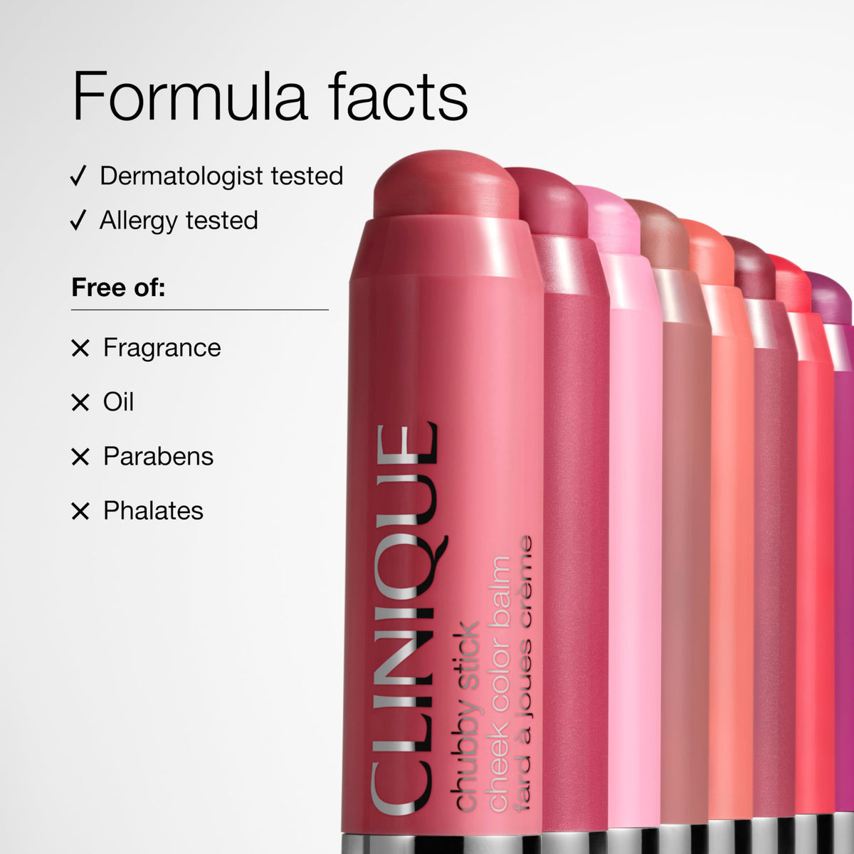 Clinique Chubby Stick blush travel-friendly design ideal for bags.