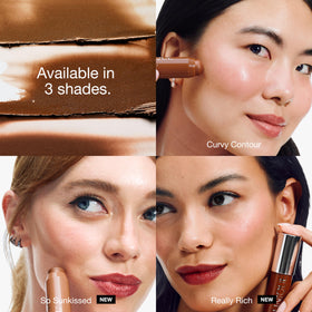 Application tips for cheekbones and jawline with Clinique contour