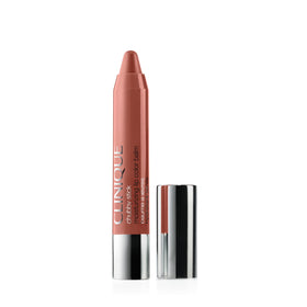 Clinique Chubby Stick soft-sheen lip balm for a natural, glossy look.