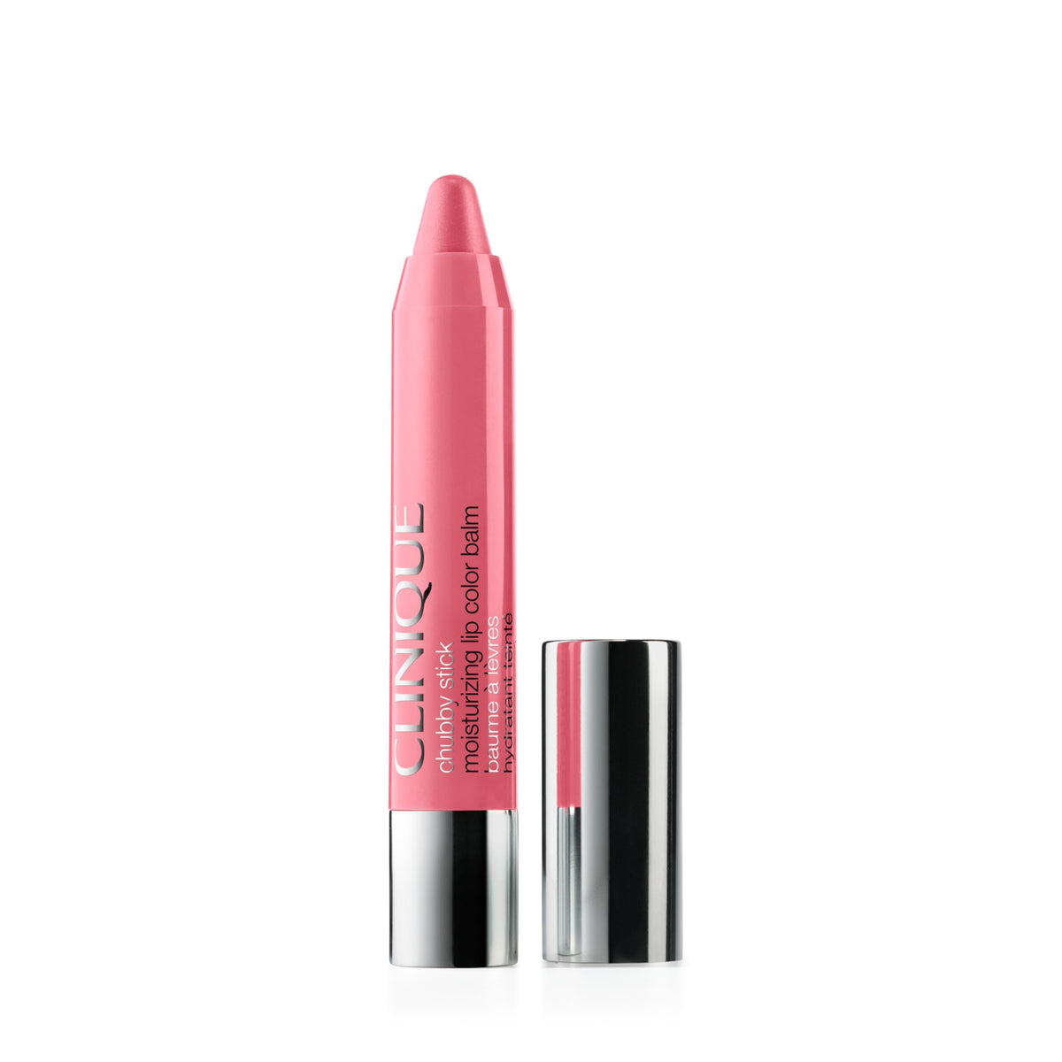 Clinique Chubby Stick bottle shows mango-shea hydration.