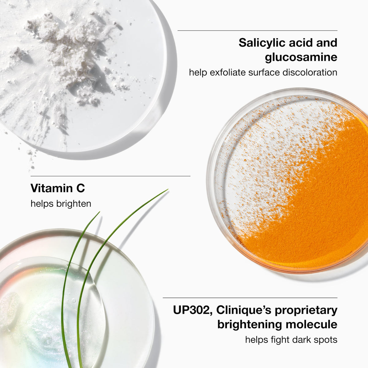 Clinique Even Better Moisturizer texture closeup highlights creamy, oil-free finish.