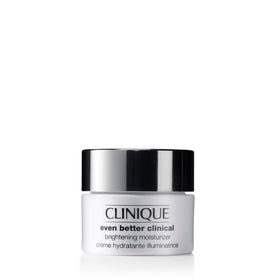 Clinique Even Better Clinical Brightening Moisturizer bottle demonstrates lightweight hydration for daily use.