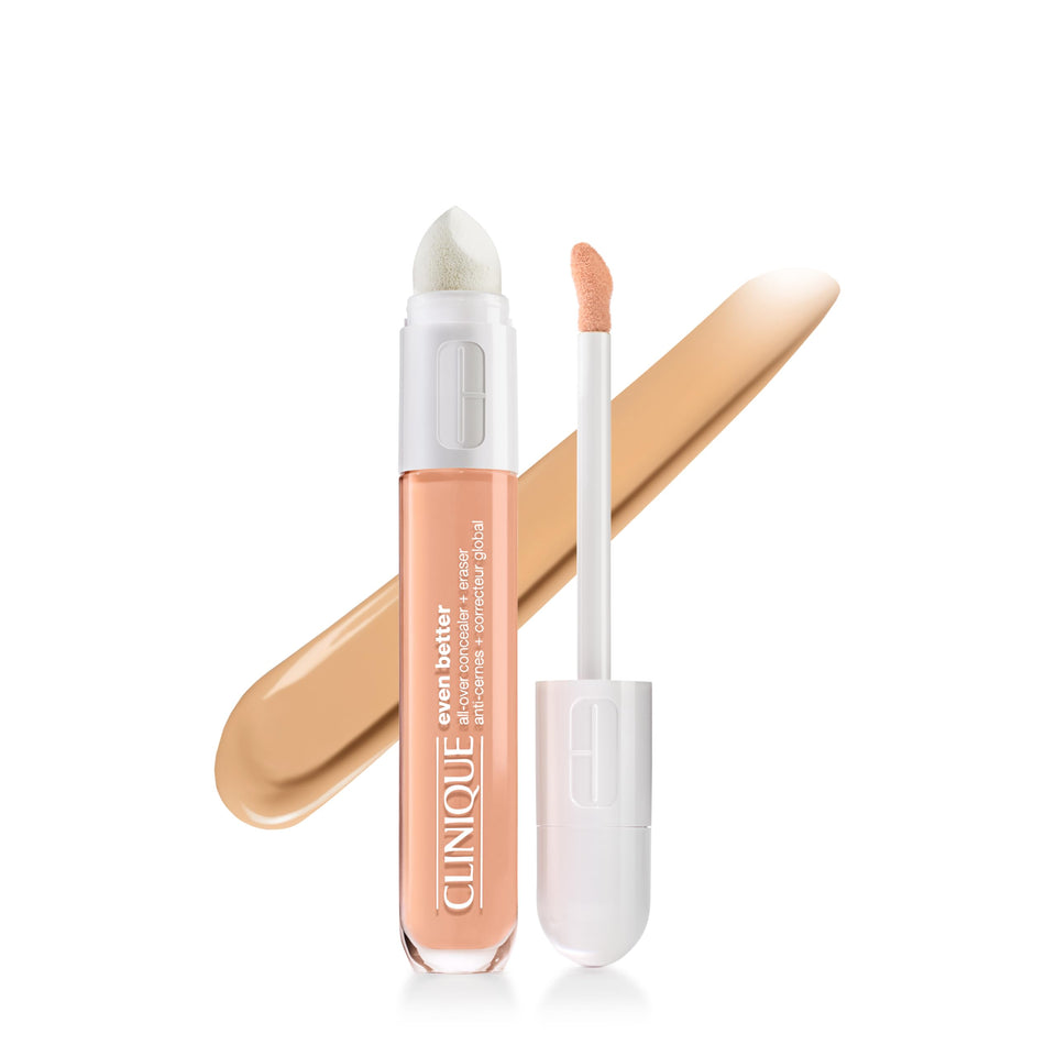 Clinique Even Better Concealer Eraser bottle pump for all day coverage.
