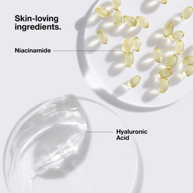 Primer used as a base to reduce oil and keep makeup in place.